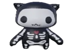Skelly Chibi Cat